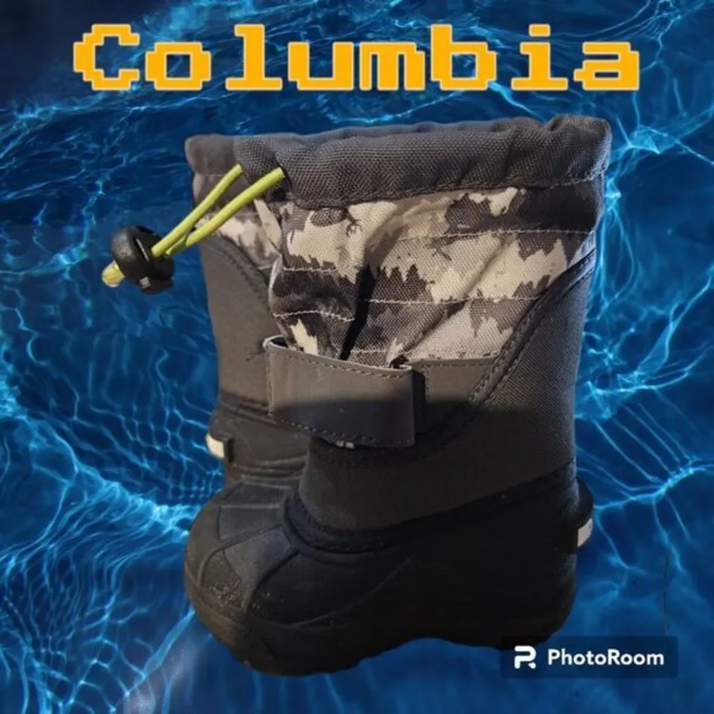 Toddler Boy's Columbia Winter Boots Size‎ 6 (2681)